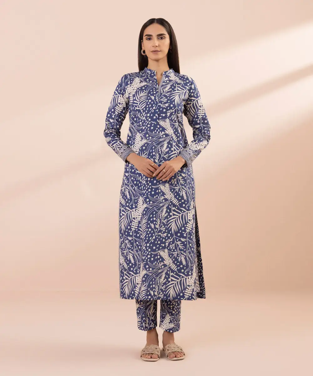 2 Piece - Printed Lawn Suit