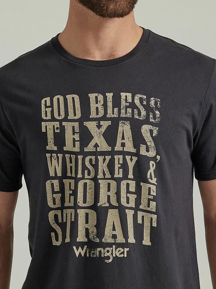 MEN'S GEORGE STRAIT SHORT SLEEVE GRAPHIC T-SHIRT IN PORT