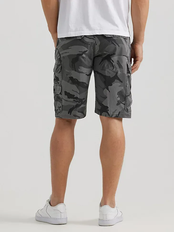 WRANGLER® MEN'S FIVE STAR PREMIUM STACKED CARGO SHORT IN TWILL