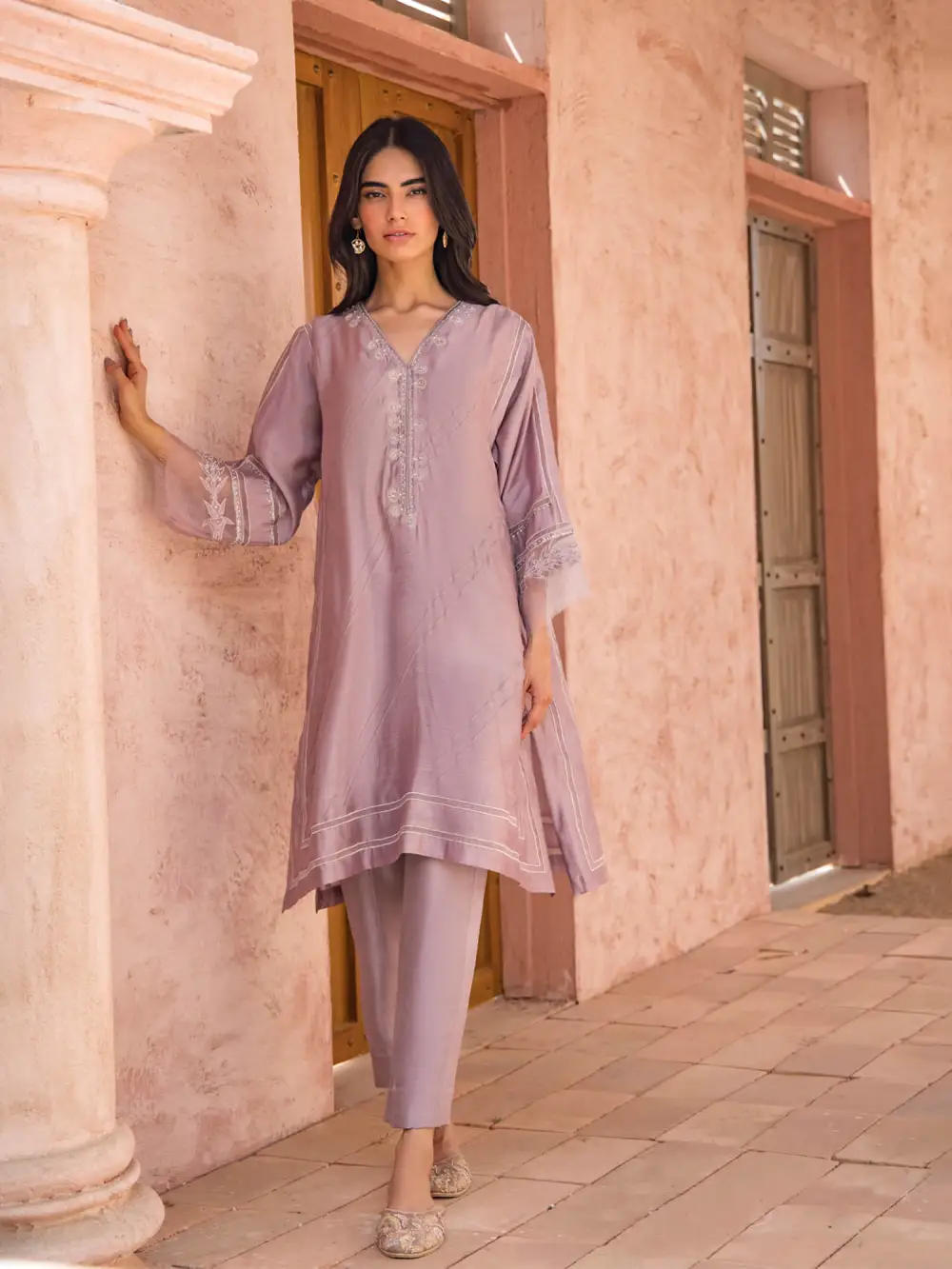 NARYMAN KURTA W/ STRAIGHT PANT