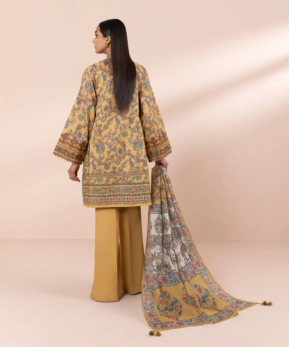 3 Piece - Embroidered Lawn Suit