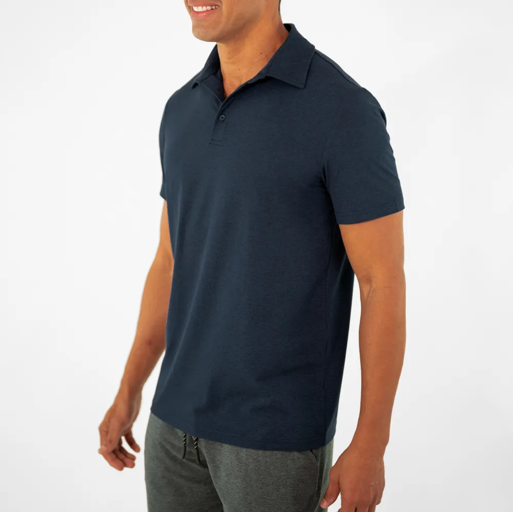 Solid Color Tech Polo