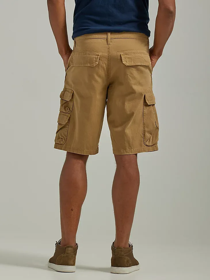 WRANGLER® MEN'S FIVE STAR PREMIUM STACKED CARGO SHORT IN TWILL