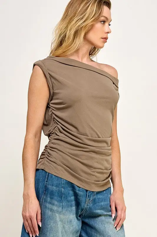 One Shoulder Top