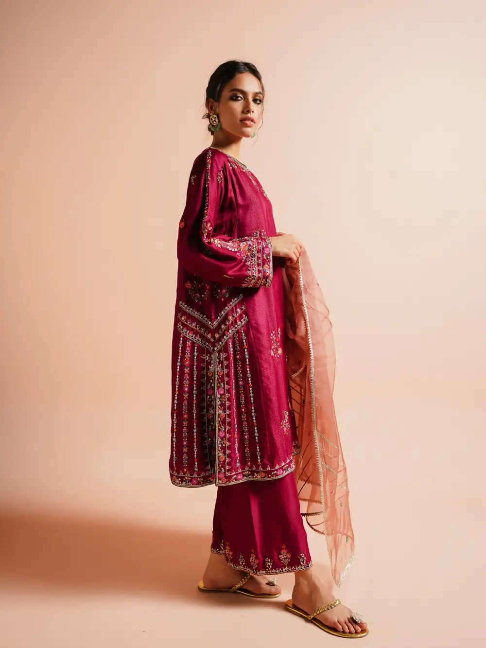 NIMR KURTA W/ DUPATTA & IZAAR