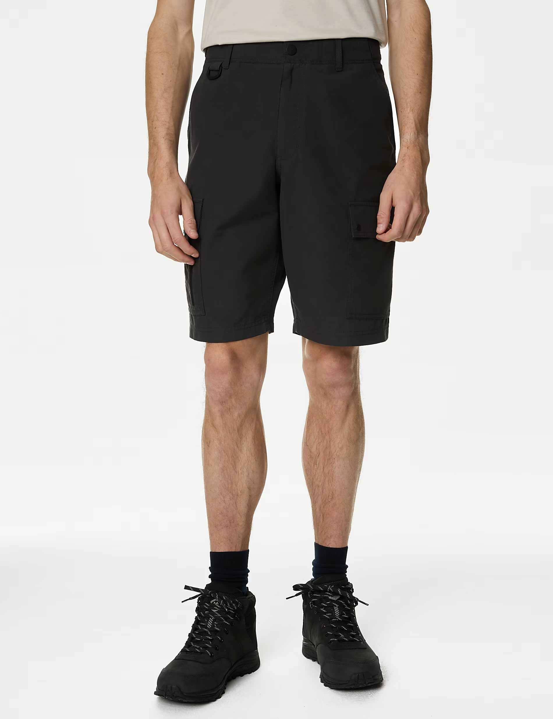 Ripstop Textured Trekking Shorts with Stormwear