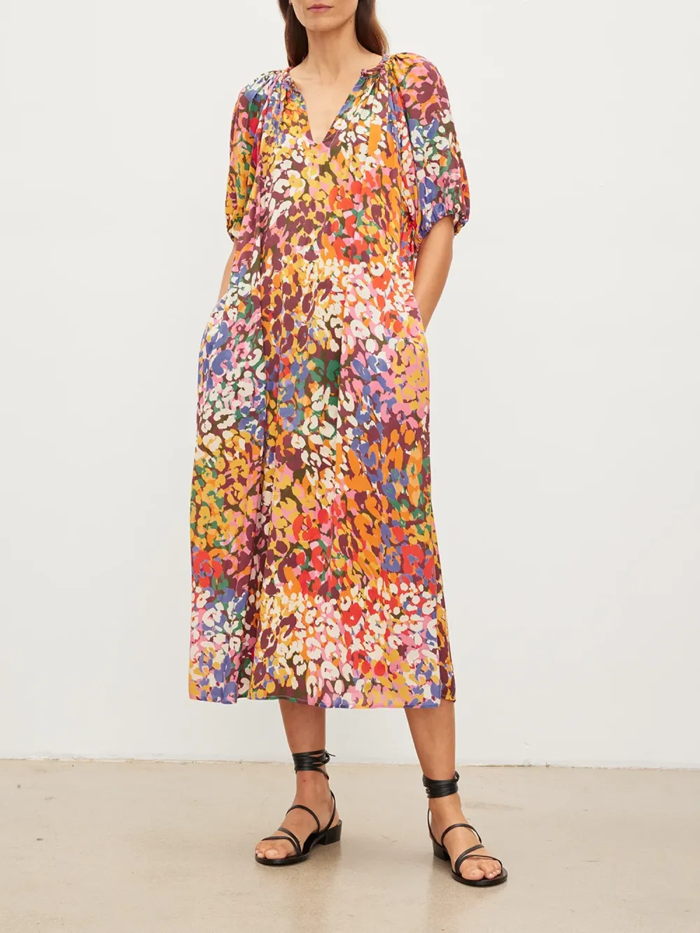 Carol Printed Boho Dress