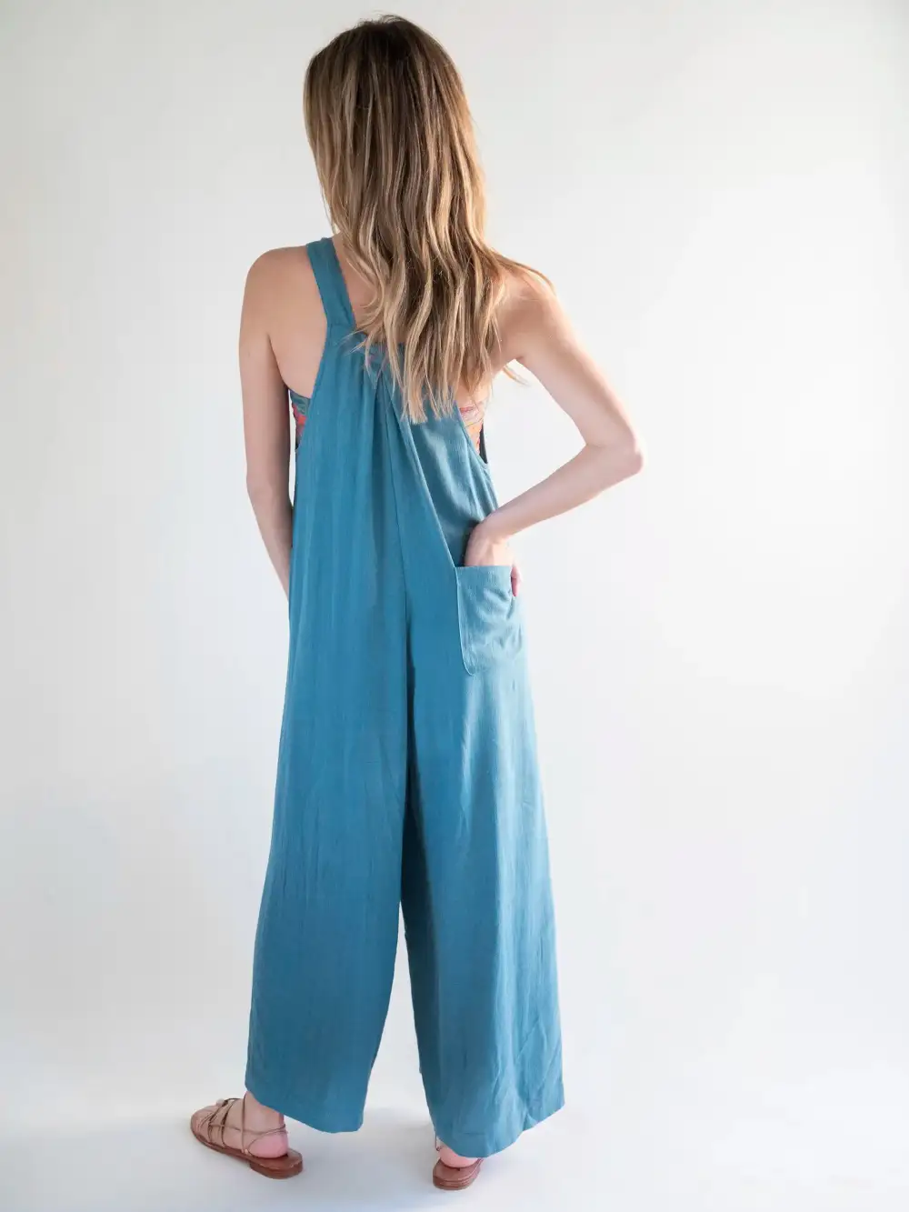 Carrington Jumpsuit - Teal