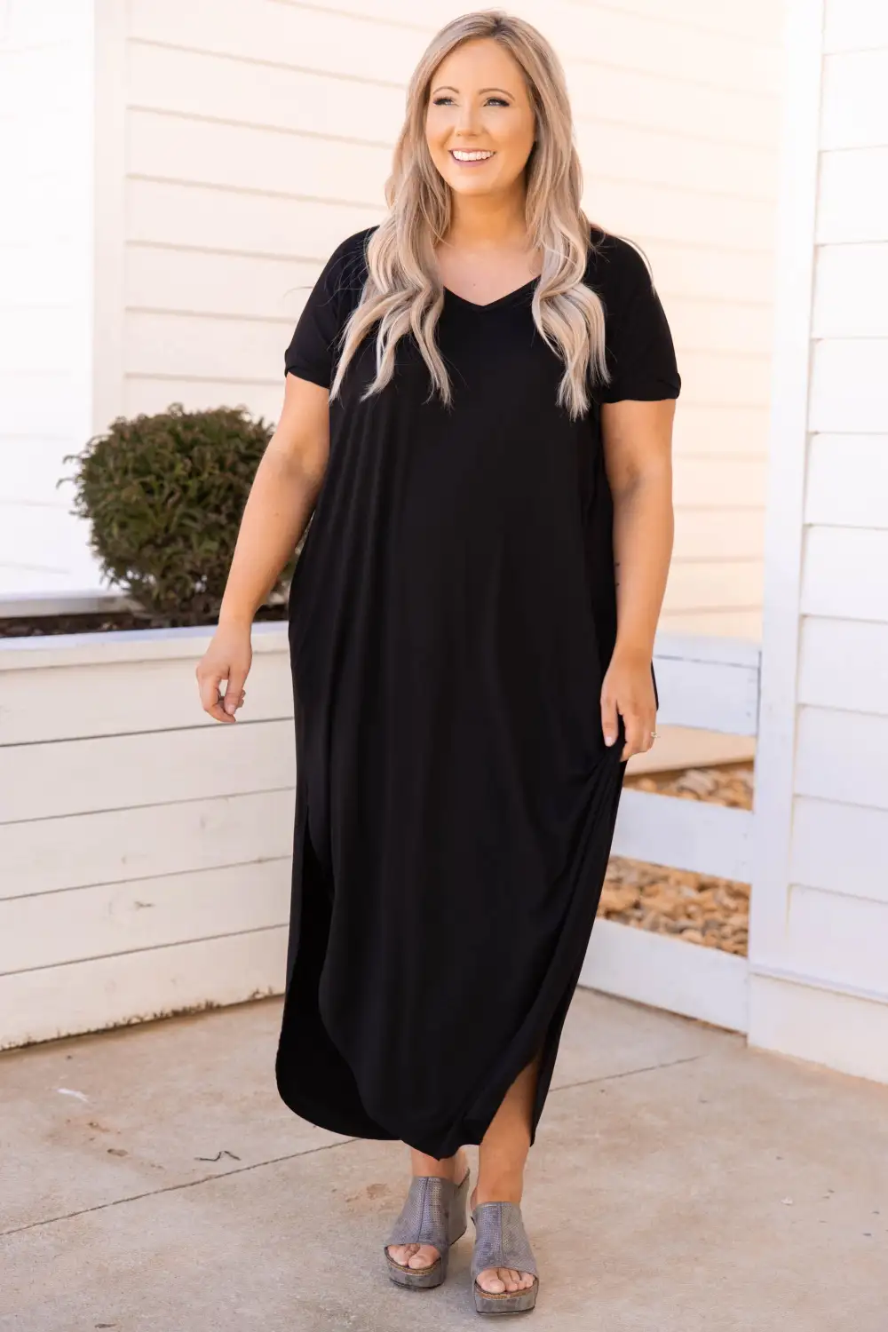 Enchanting Memory Maxi Dress, Black