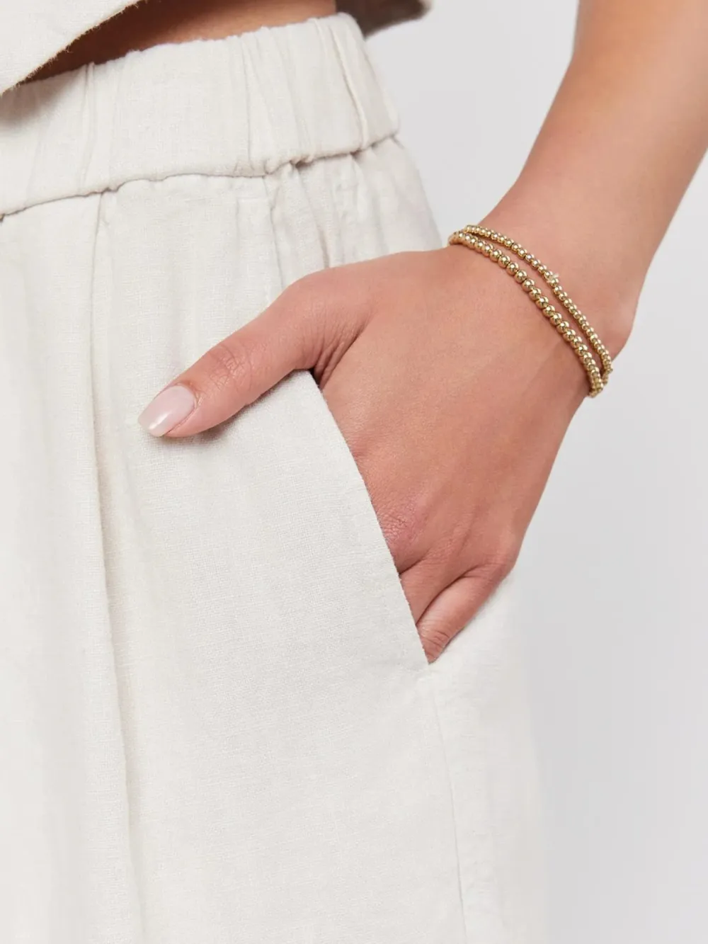 Jessie Heavy Linen Pant