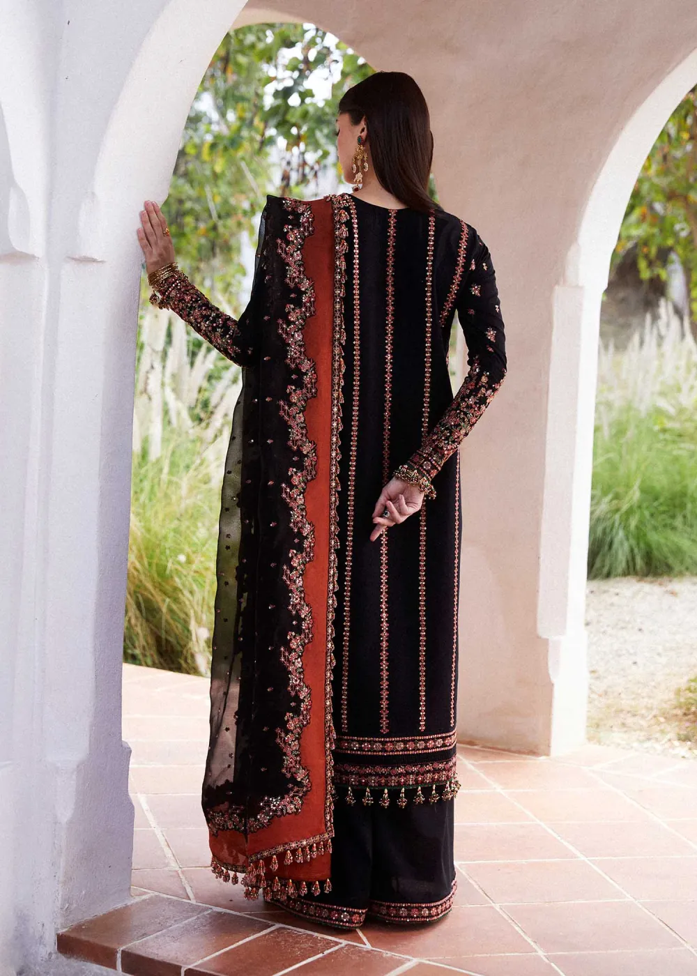 SIFOUNA Embroidered Lawn