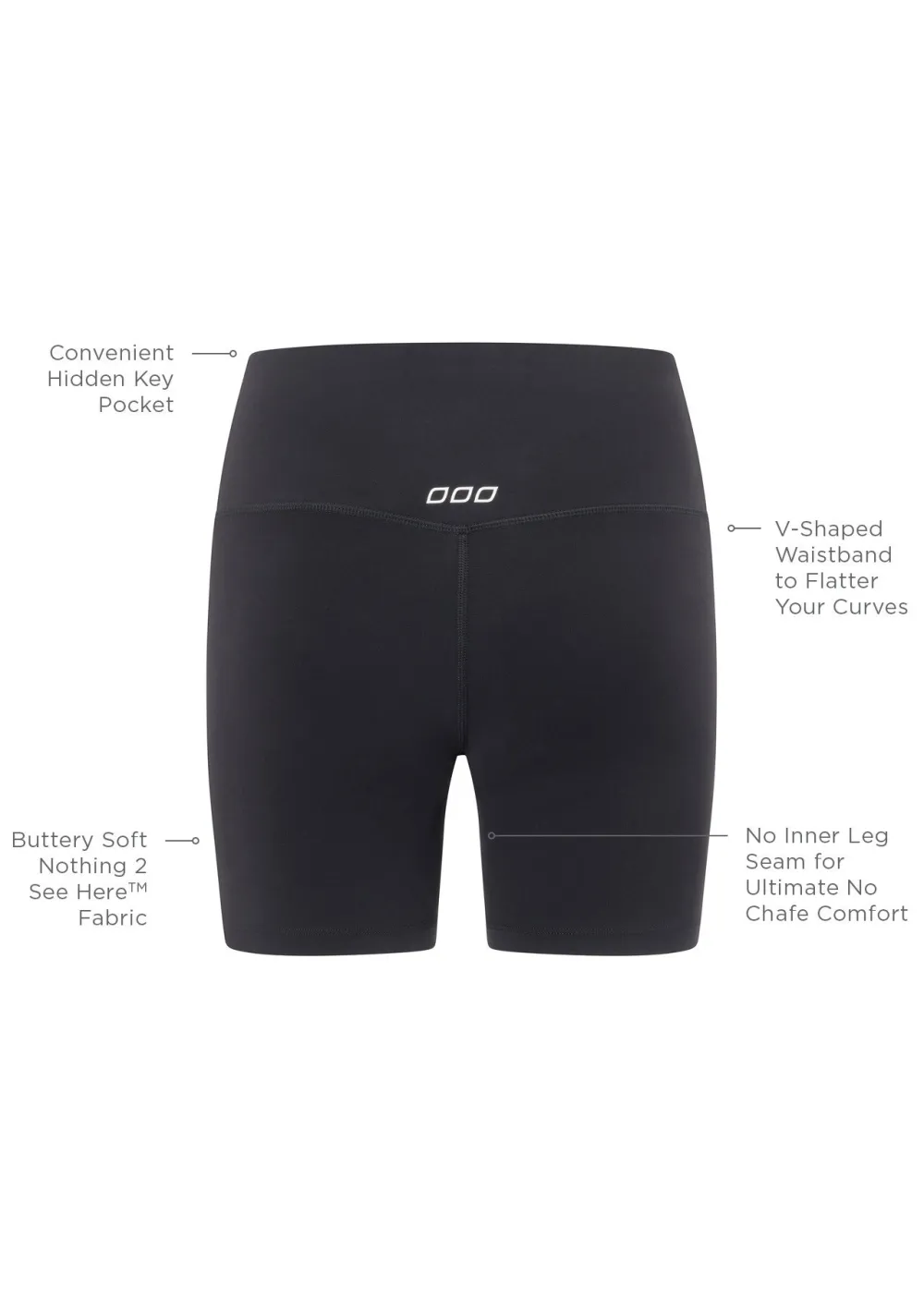 Lotus No Chafe 16cm Bike Short