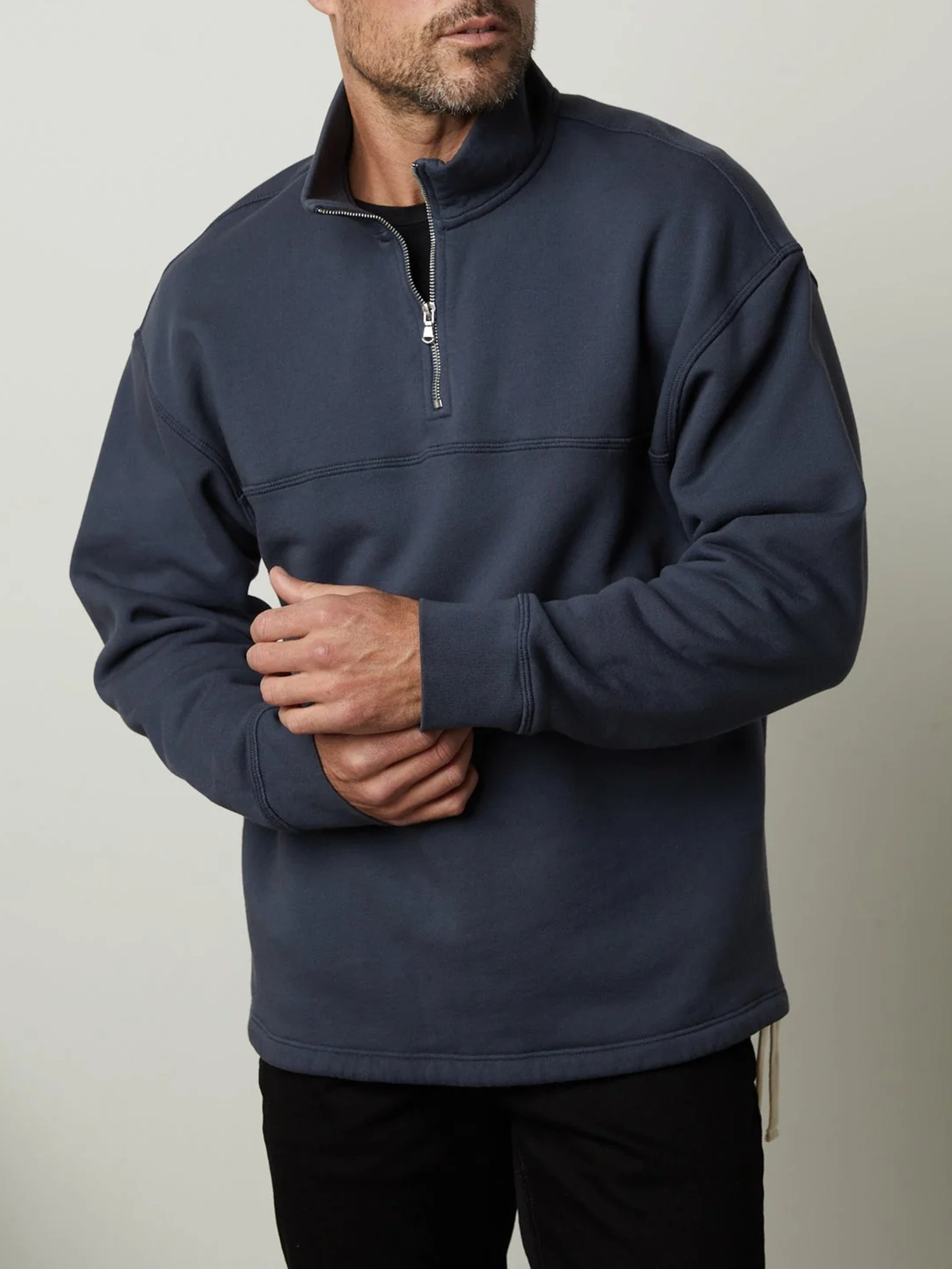 Stand Neck Casual Hoodies