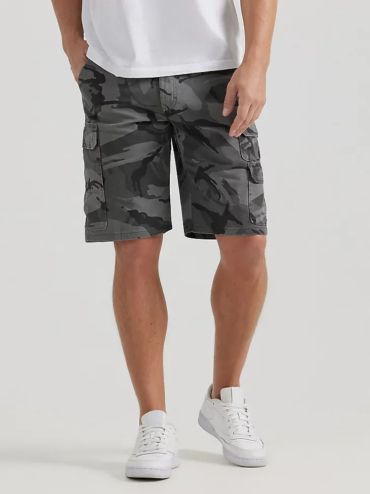 WRANGLER® MEN'S FIVE STAR PREMIUM STACKED CARGO SHORT IN TWILL