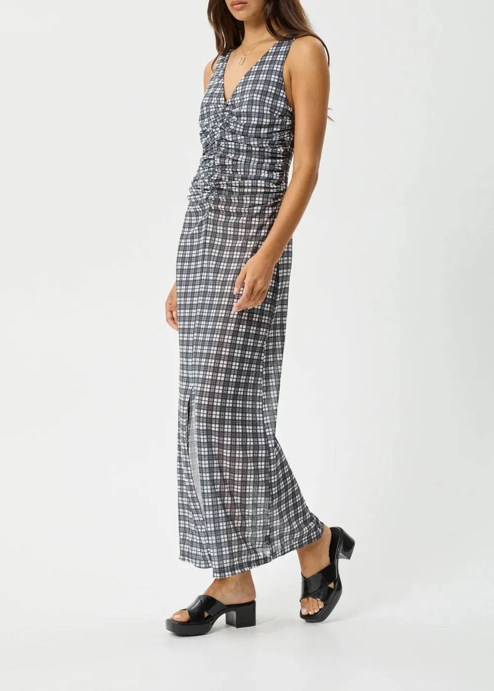 ASHER - SHEER MAXI DRESS