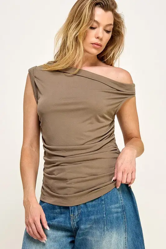 One Shoulder Top