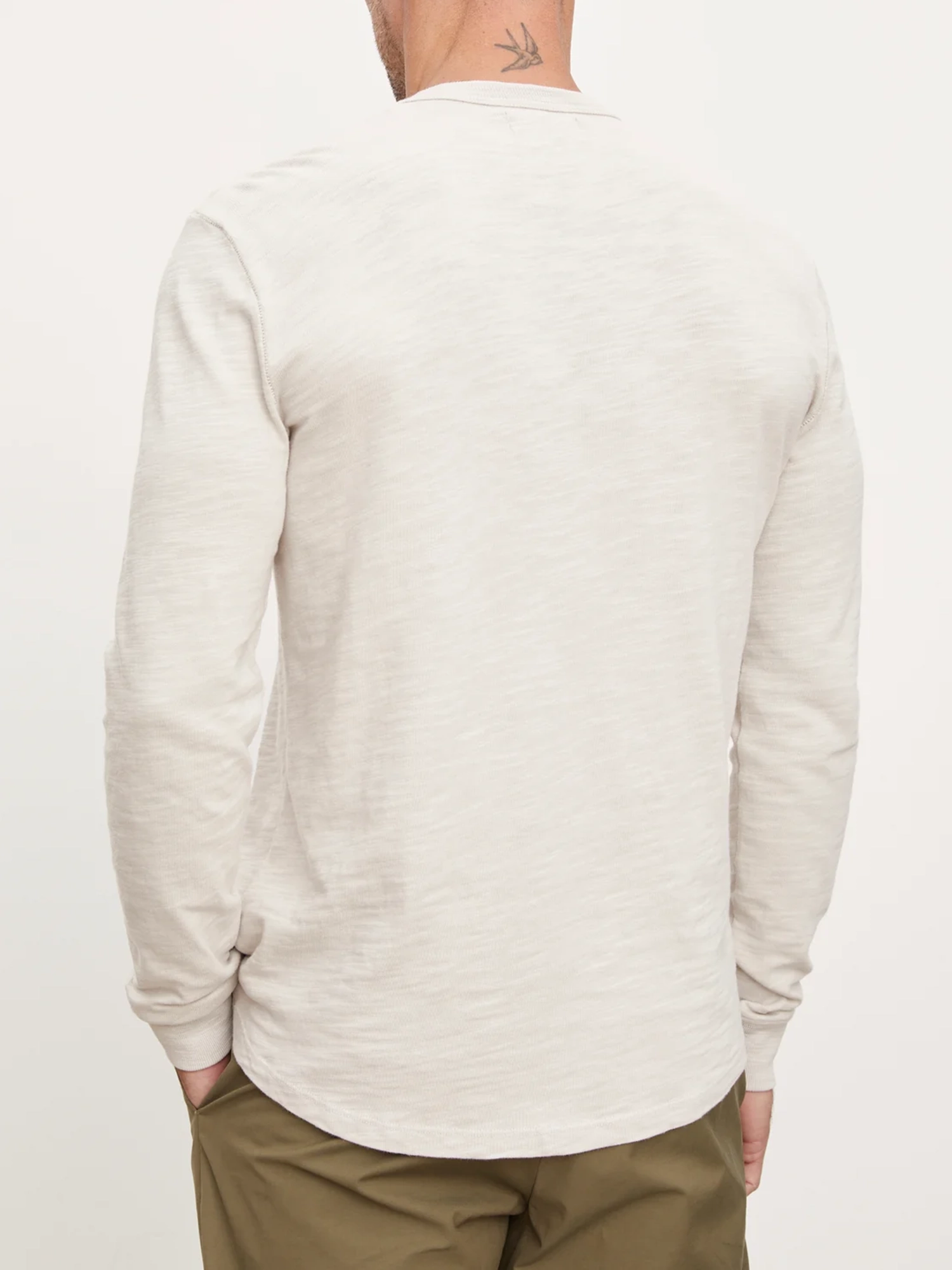 Sport Cotton Round Neck Long Sleeve T-Shirt