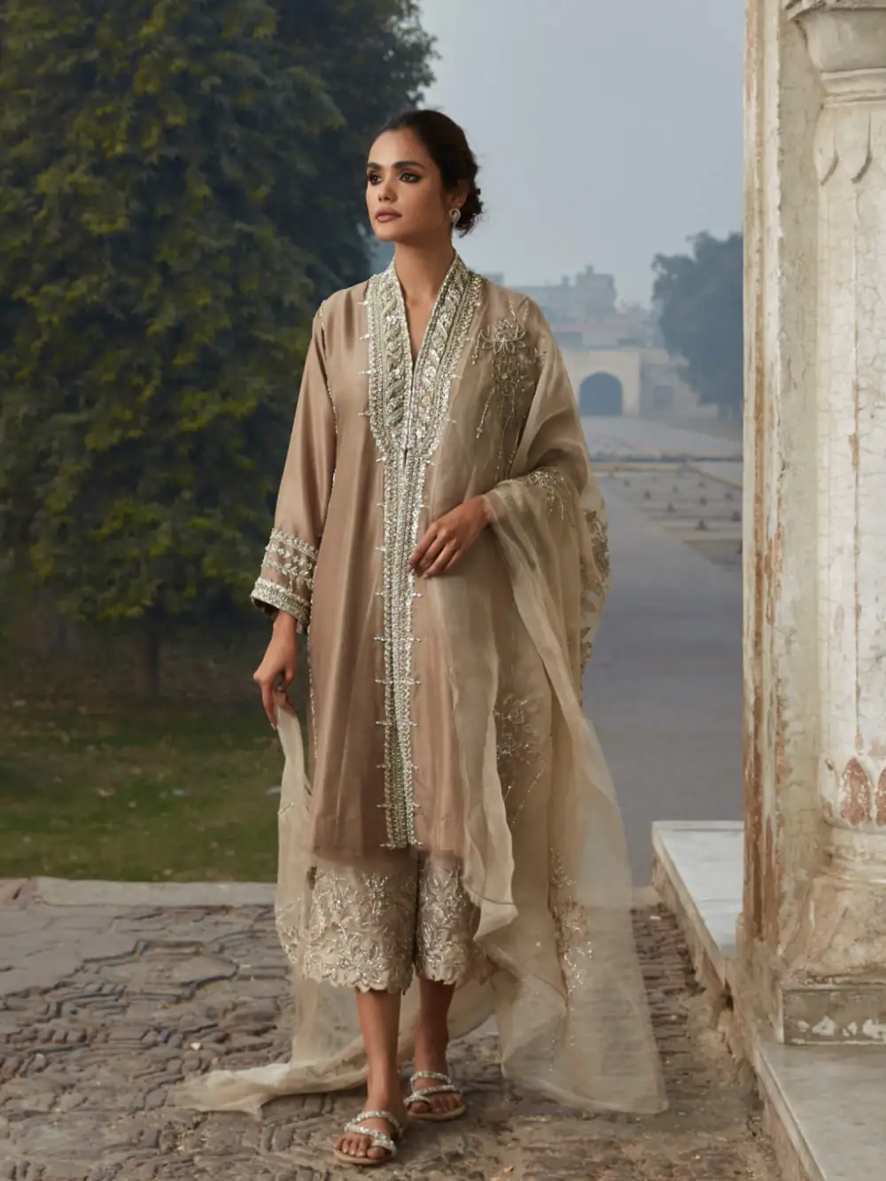 SANAM KURTA W/ IZAAR & DUPATTA