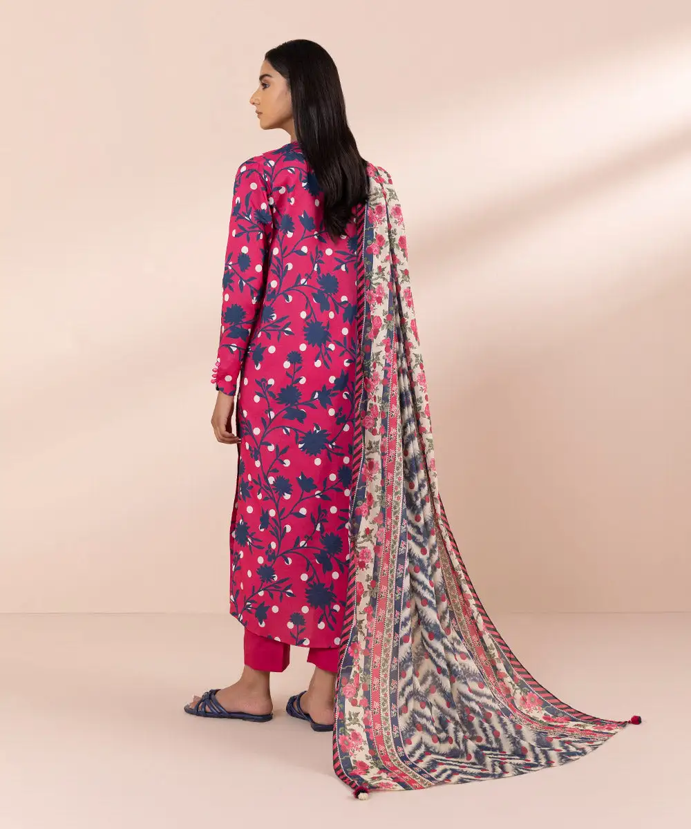 3 Piece - Printed Lawn Suit