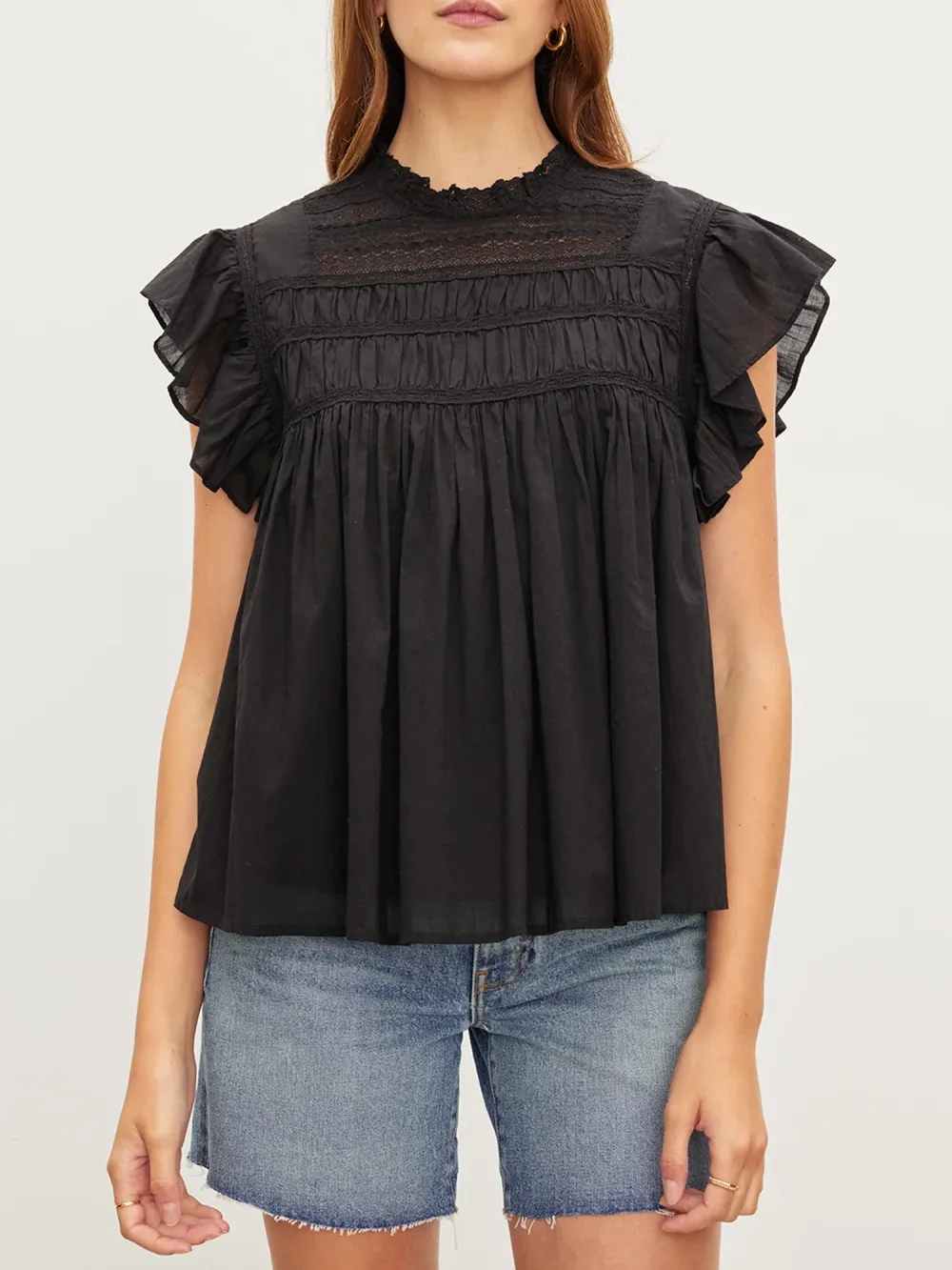 Inessa Cotton Lace Top