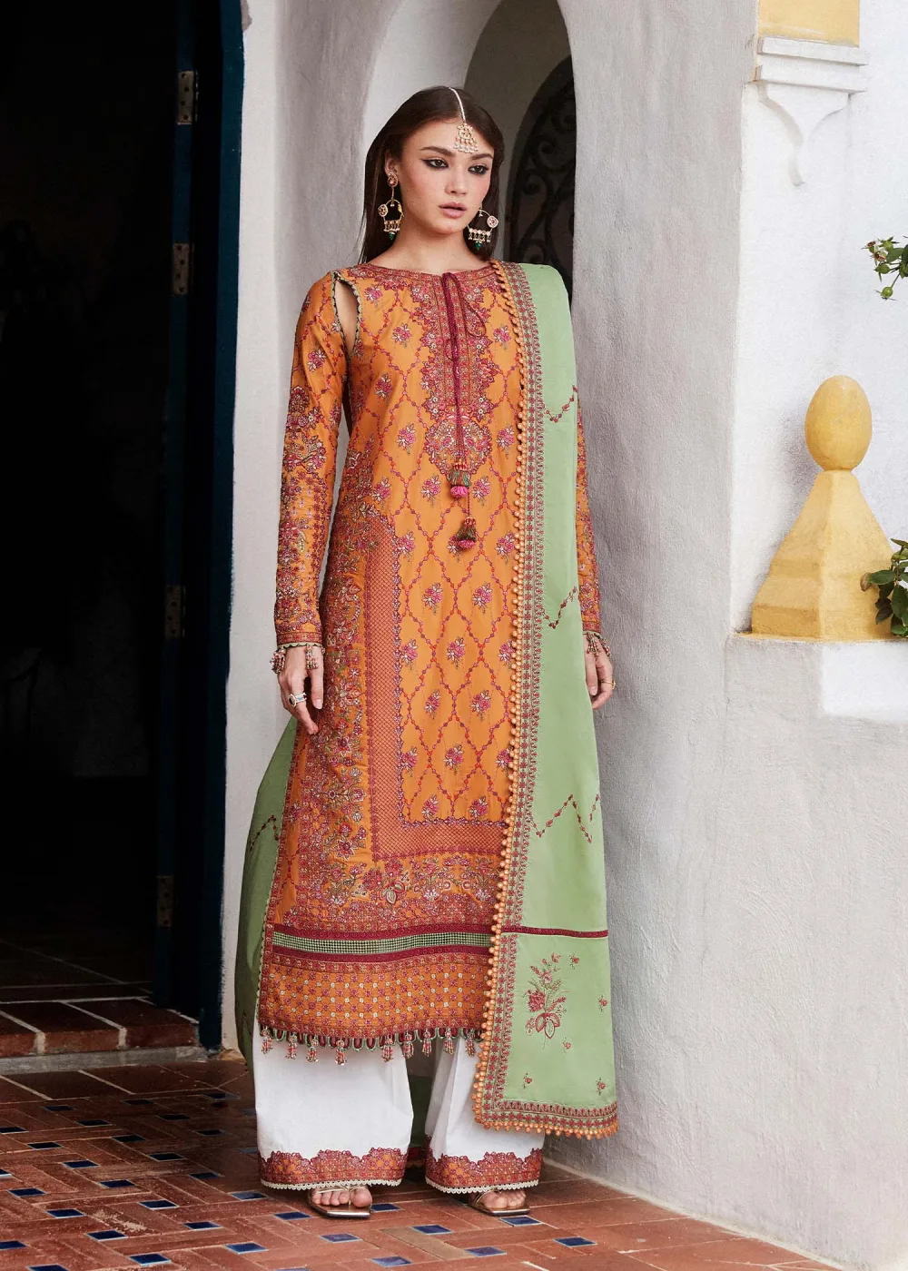 AMIRA Embroidered Lawn