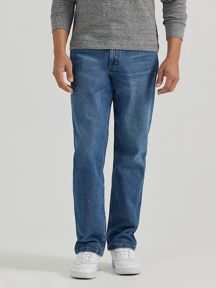 WRANGLER® FIVE STAR PREMIUM DENIM FLEX FOR COMFORT RELAXED FIT JEAN IN STONE