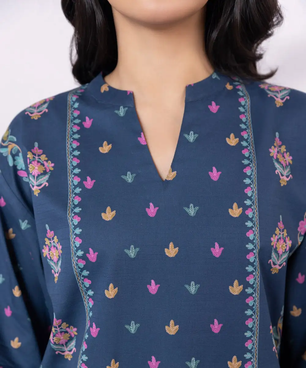 2 Piece - Embroidered Lawn Suit