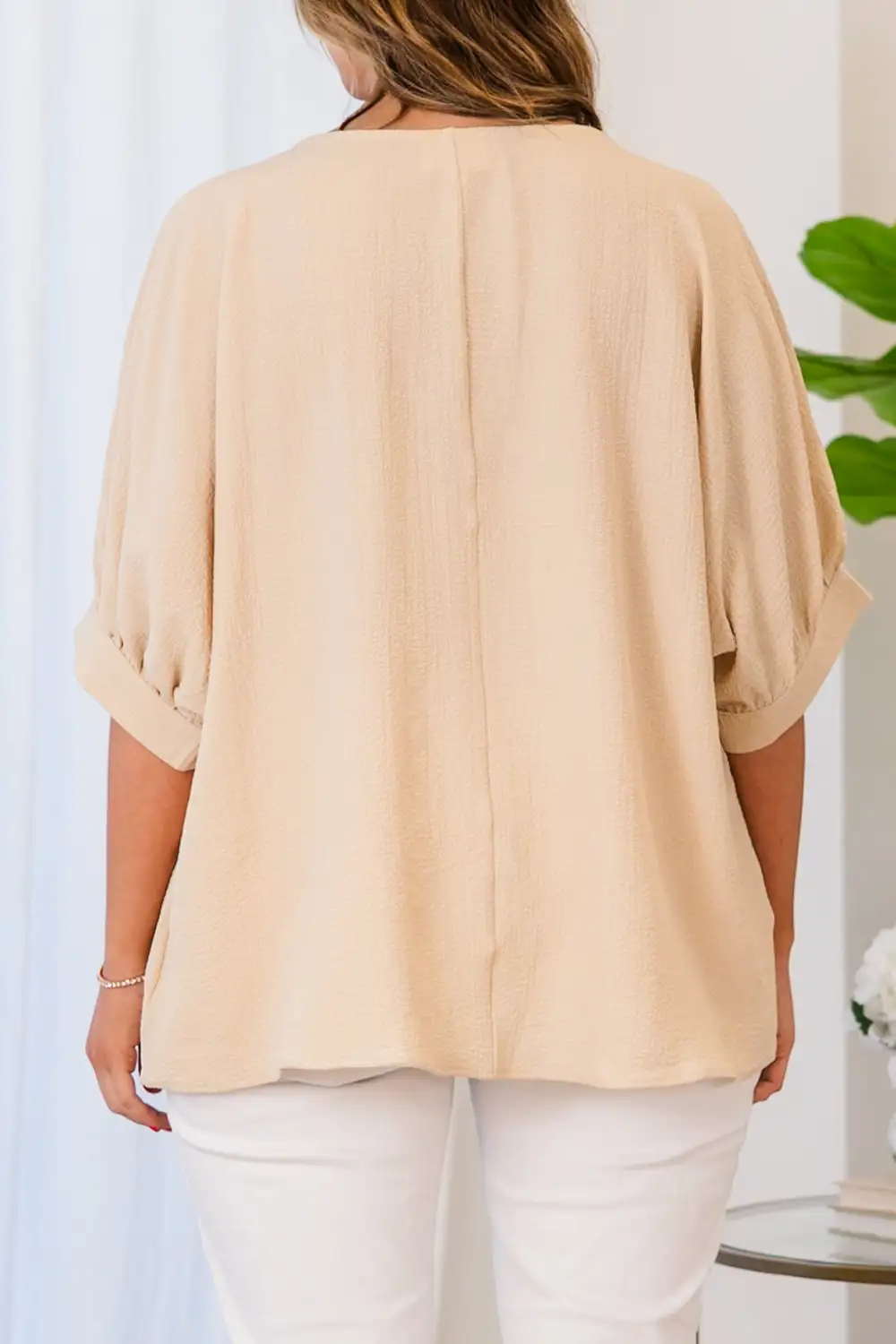 Social Scene Top, Taupe