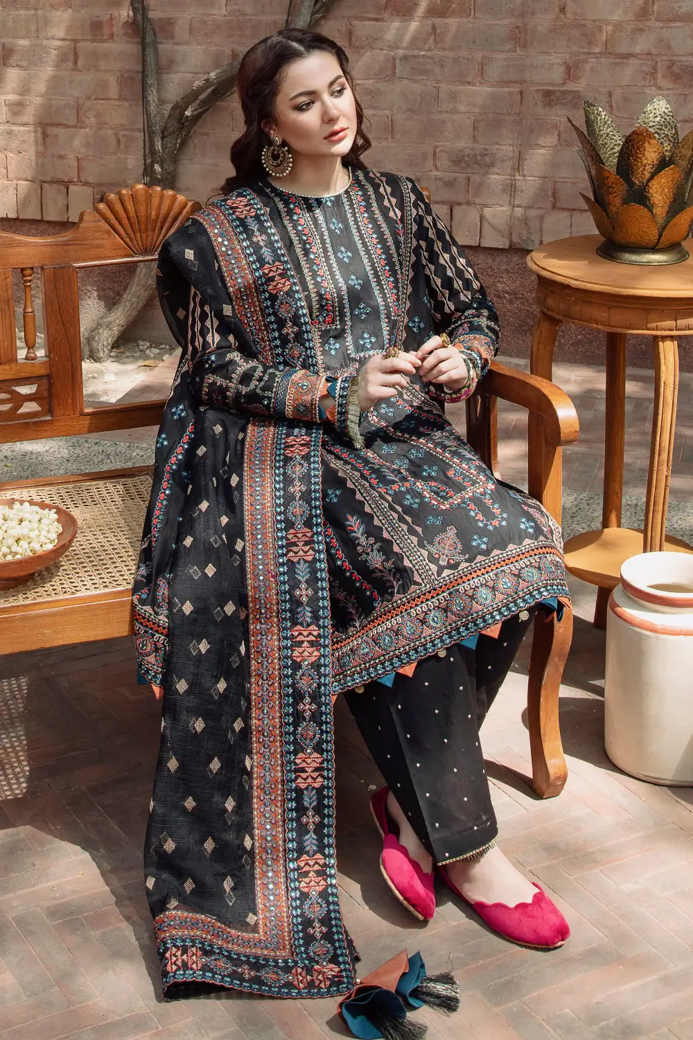 Shafaq Embroidered Lawn