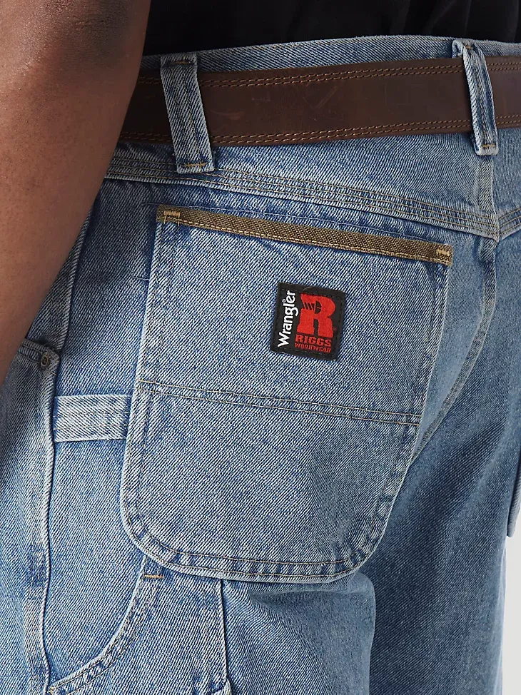 WRANGLER® RIGGS WORKWEAR® CARPENTER SHORT IN VINTAGE INDIGO