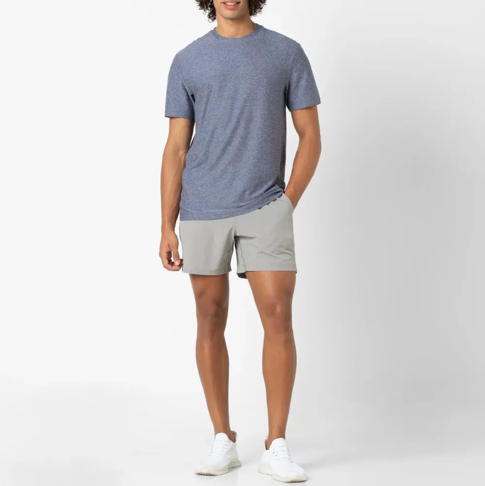 Natural Solid Color T-Shirt