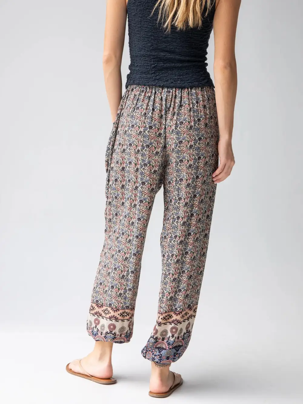 Allison Pant - Border Print