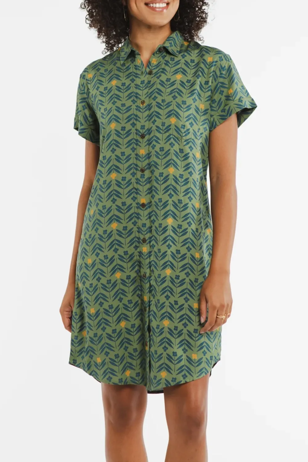 The Loose Loren Shirt Dress