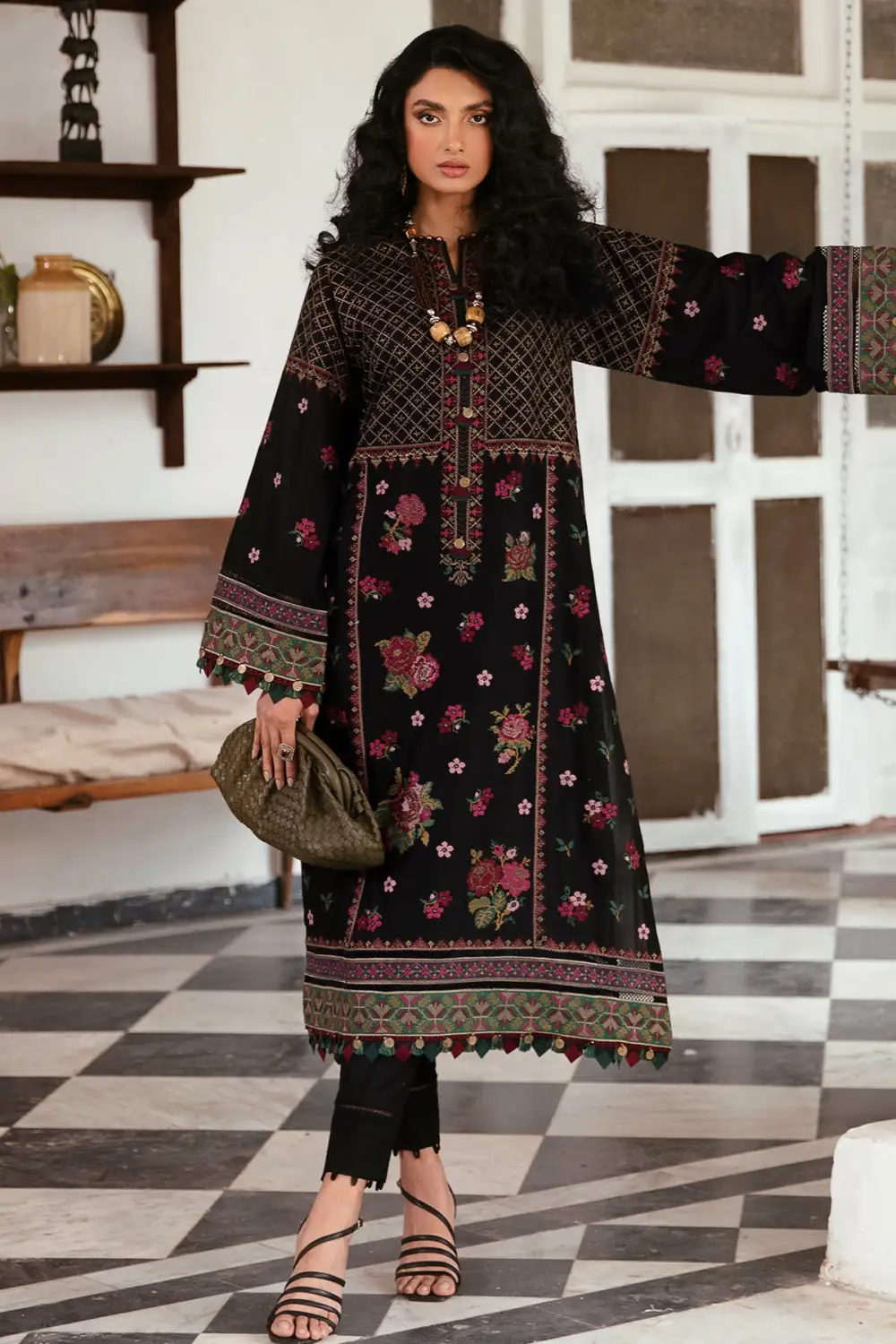 Florin Embroidered Lawn