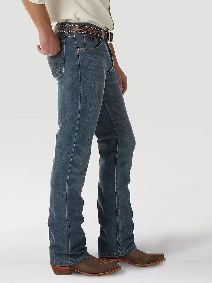 WRANGLER® 20X® ADVANCED COMFORT 02 COMPETITION SLIM JEAN IN ROOT BEER