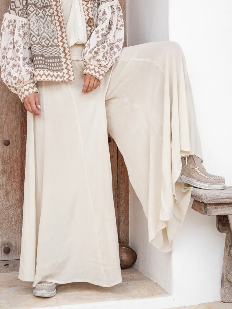 Bohemian casual pants skirt