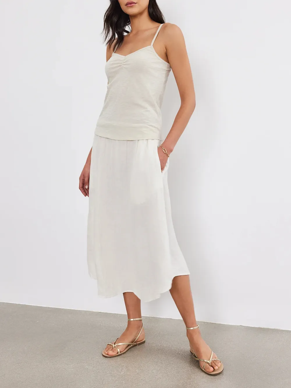 Nemy Linen Skirt