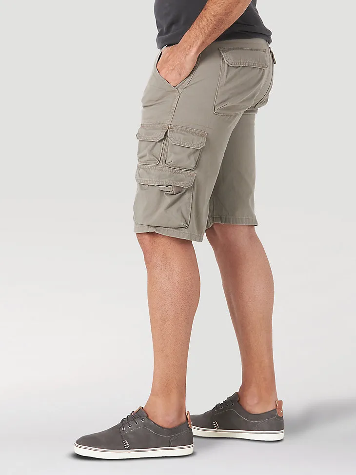 MEN'S WRANGLER AUTHENTICS® CARGO SHORT IN CAMEL