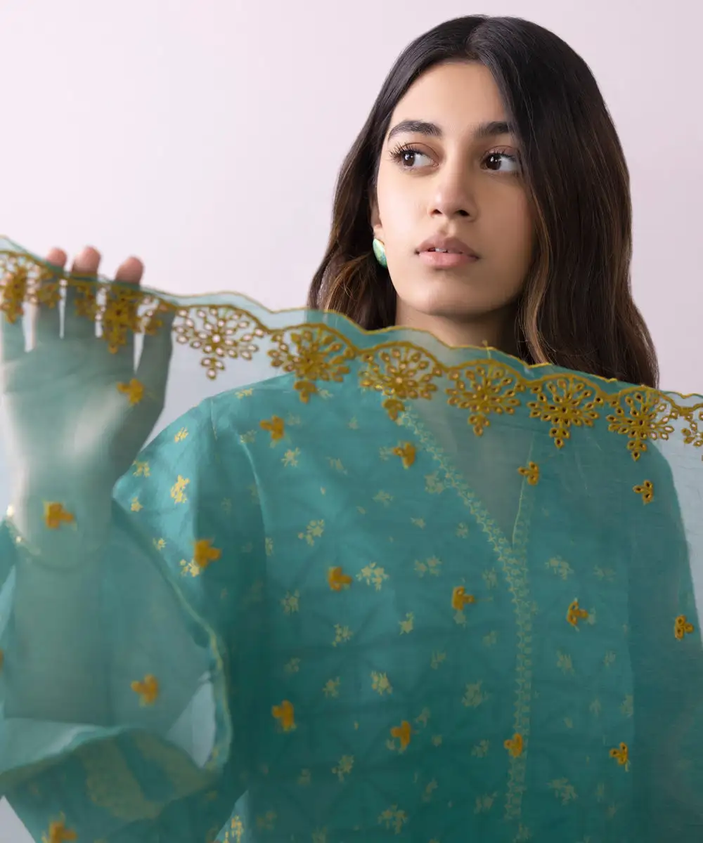 3 Piece - Embroidered Lawn Suit