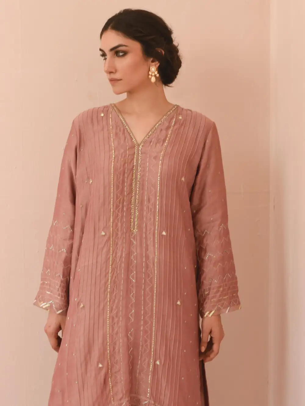 ALISHA KURTA W/ SKINNY SHALWAR