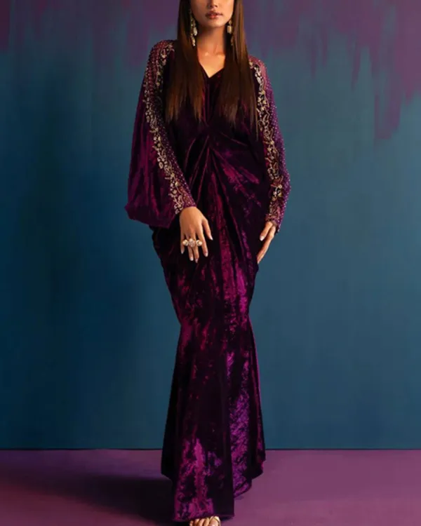 Vintage Velvet Kaftan