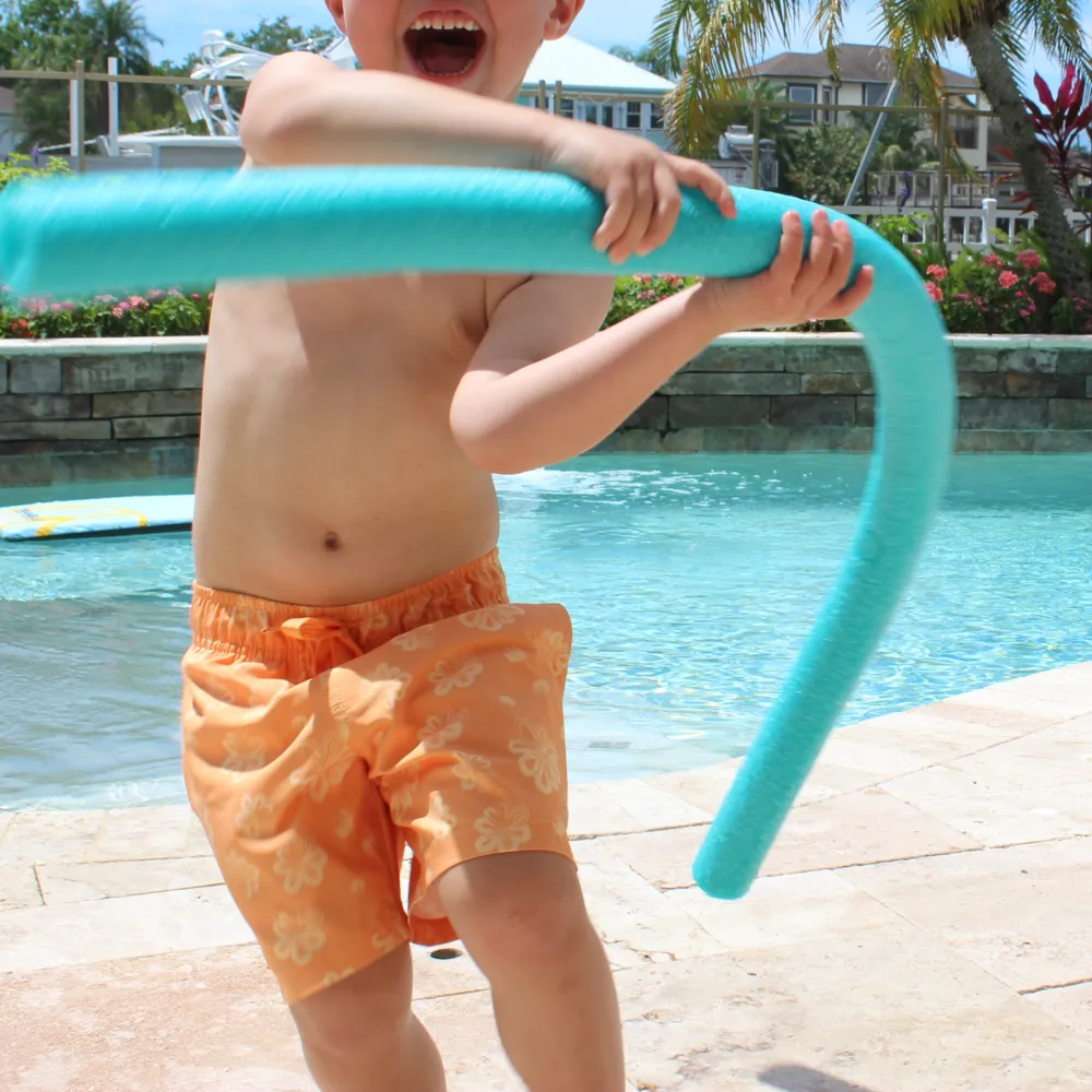 Boys Stretch Swim-Orange