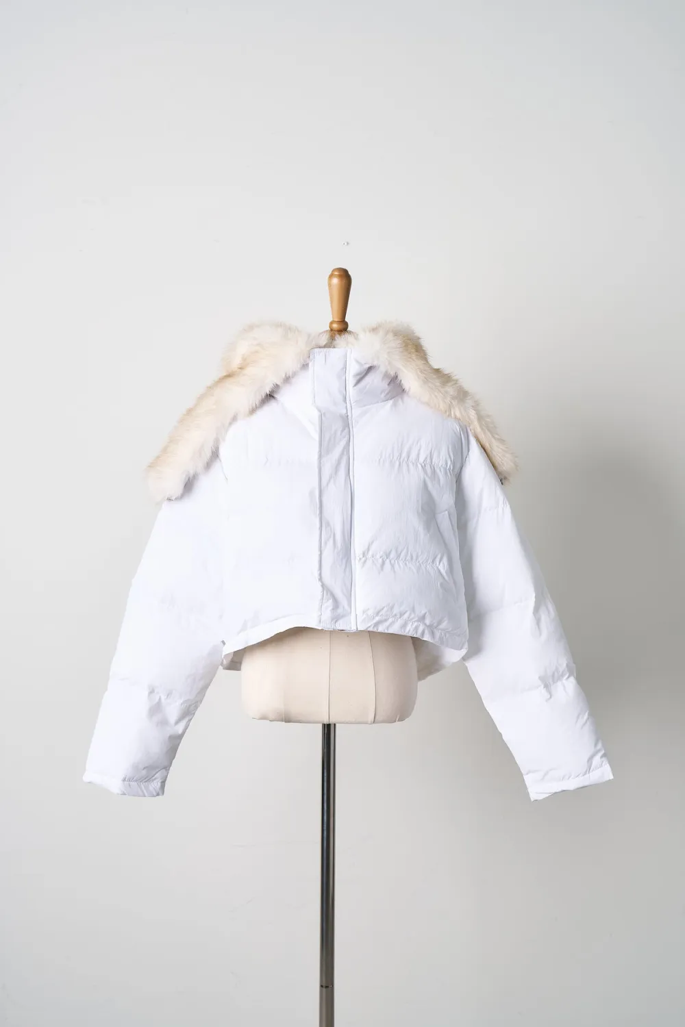 Evie Faux Fur Trim Puffer Jacket