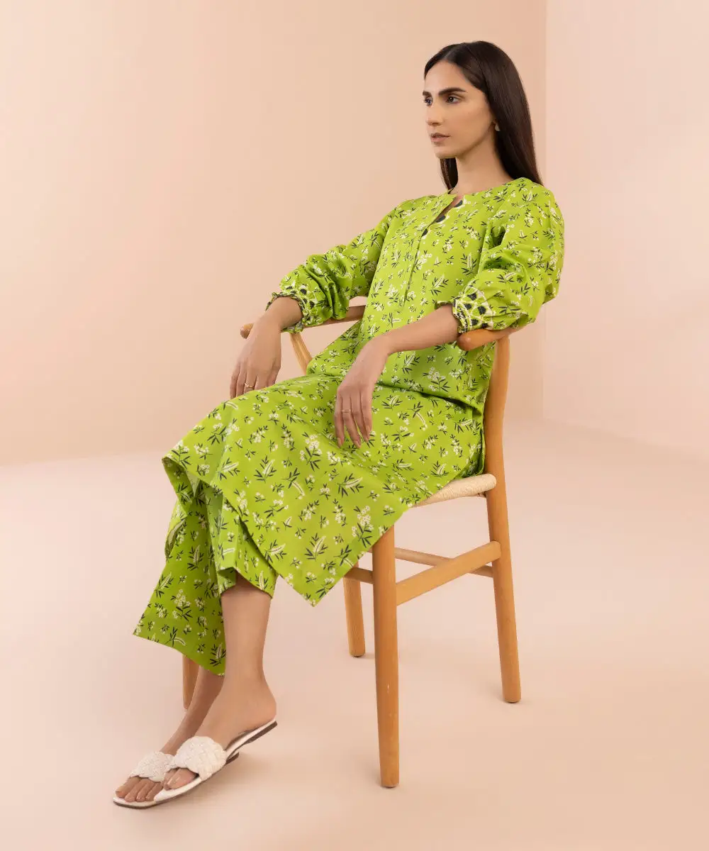 2 Piece - Printed Lawn Suit