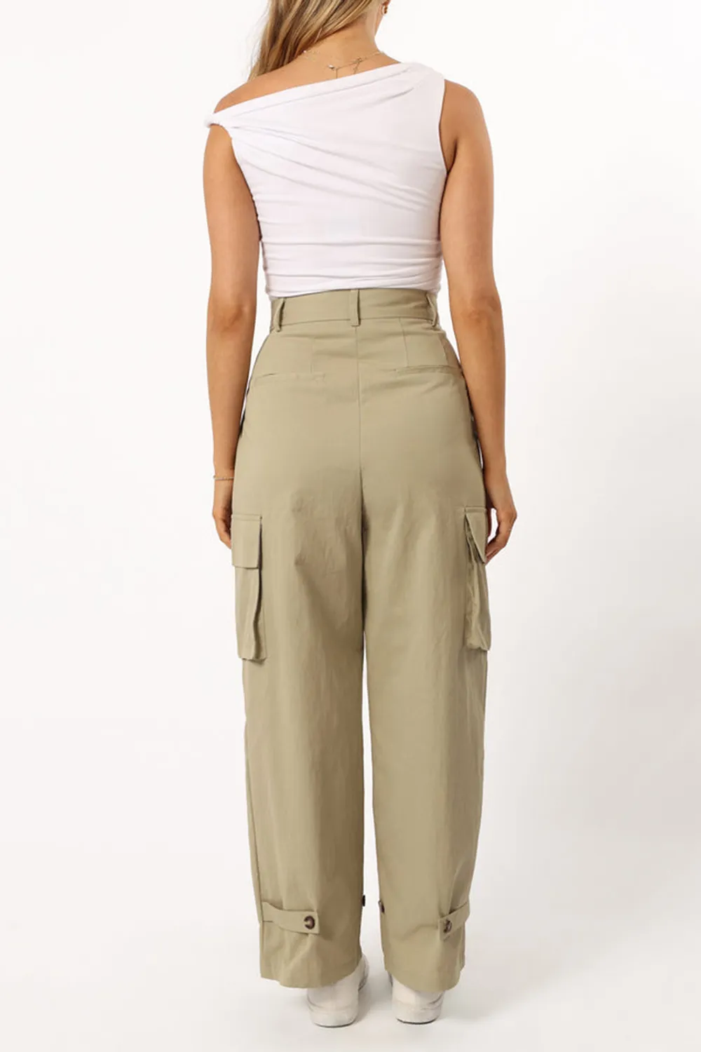 AIMEE CARGO PANT - KHAKI