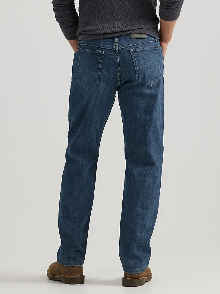 MEN'S WRANGLER AUTHENTICS® RELAXED FIT FLEX JEAN IN SLATE