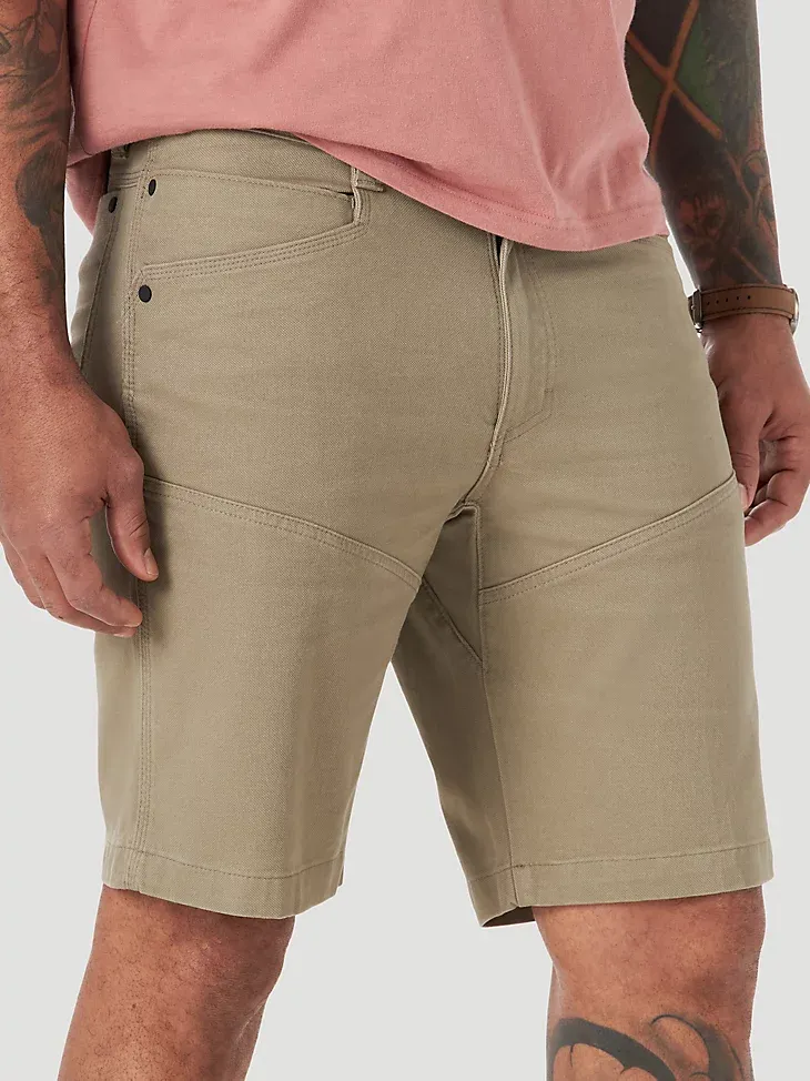 ATG BY WRANGLER™ MEN'S REINFORCED UTILITY SHORT IN COPPER BROWN