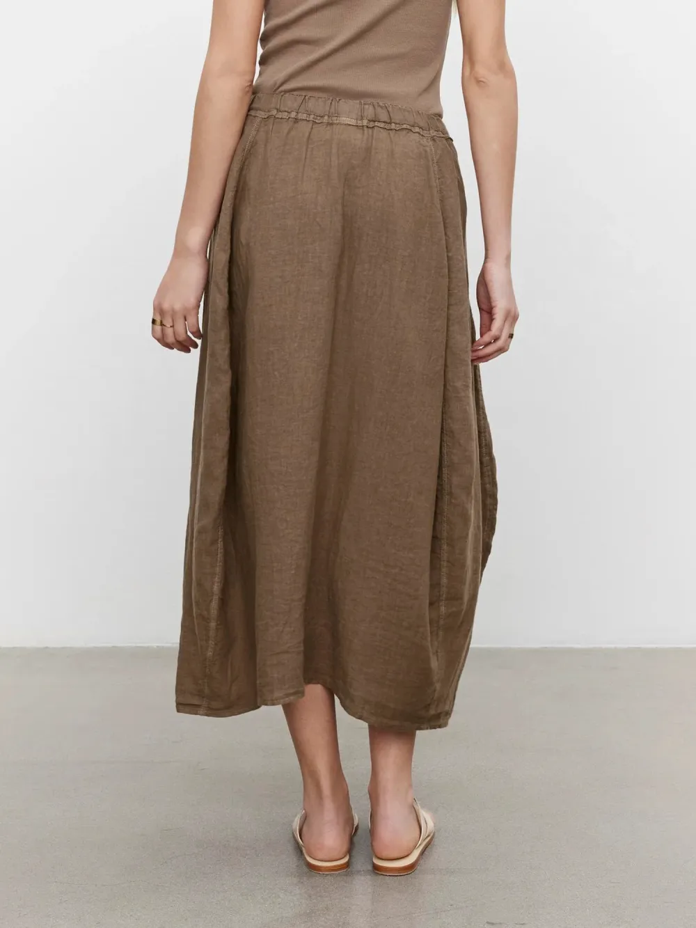 Fae Linen A-Line Skirt