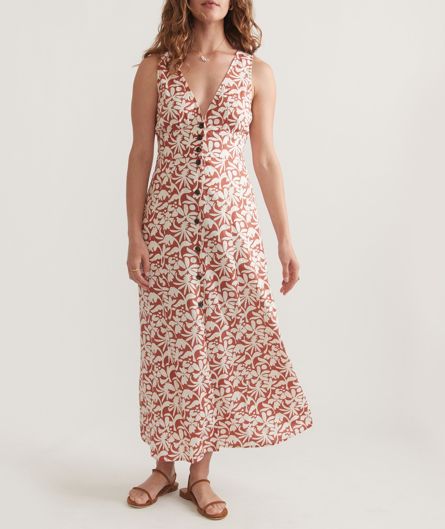 Auburn Flora Camila Maxi Dress