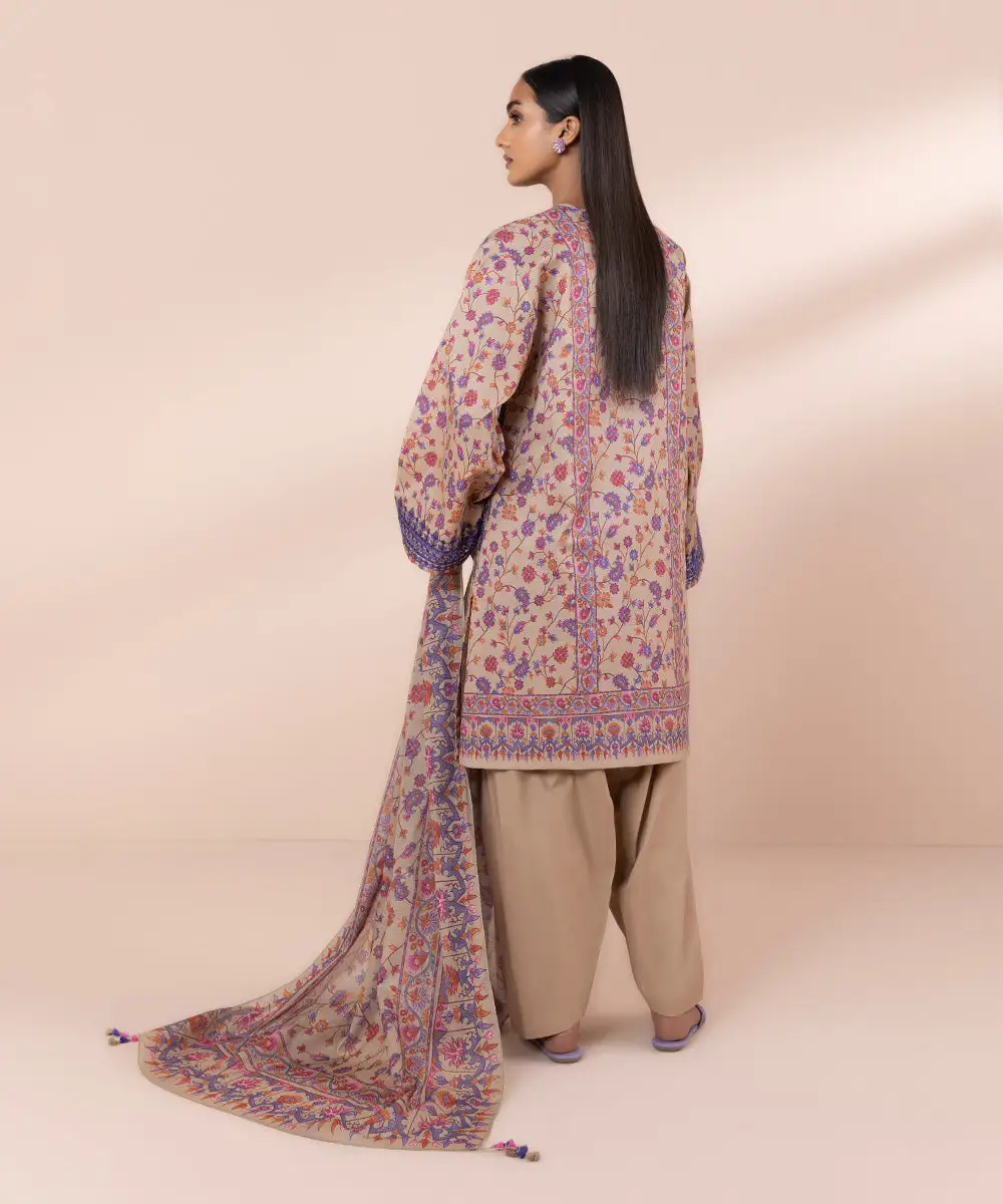 3 Piece - Embroidered Lawn Suit